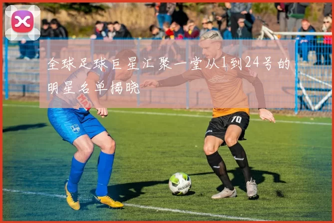全球足球巨星汇聚一堂从1到24号的明星名单揭晓